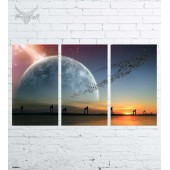 Модульная картина "Космос №144"