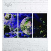 Модульная картина "Космос №122"