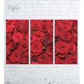 Модульная картина "Цветы №420"