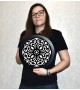 Светодиодная панель "Moonglow", размер 300мм, Белый/Черный