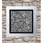 Светодиодная панель "Viper", размер 300мм, Белый/Черный