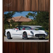 Металлическая табличка Corvette