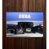 Металлическая табличка SEGA