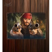 Металлическая табличка "Пираты Карибского Моря №3"