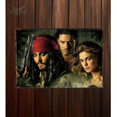 Металлическая табличка "Пираты Карибского Моря №4"