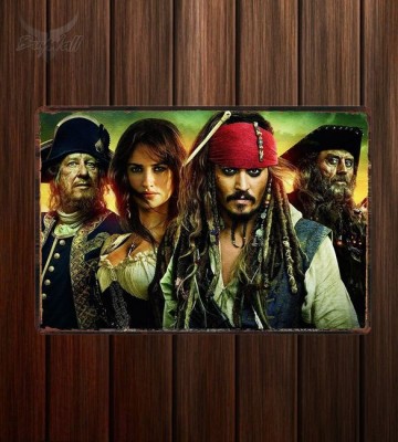 Металлическая табличка "Пираты Карибского Моря №6"