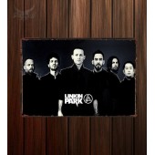 Металлическая табличка "Linkin Park №1"