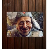 Металлическая табличка Дед